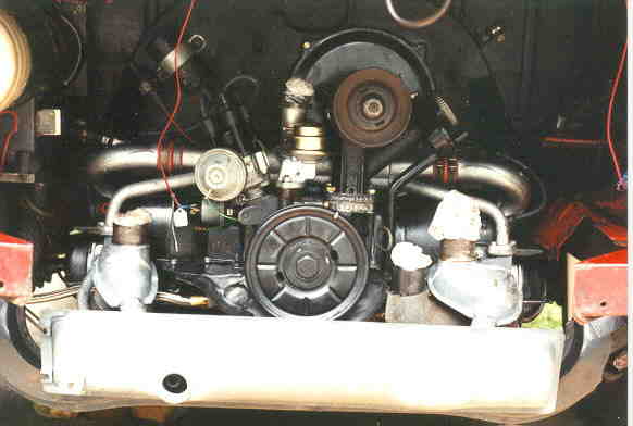 newly rebuilt engine